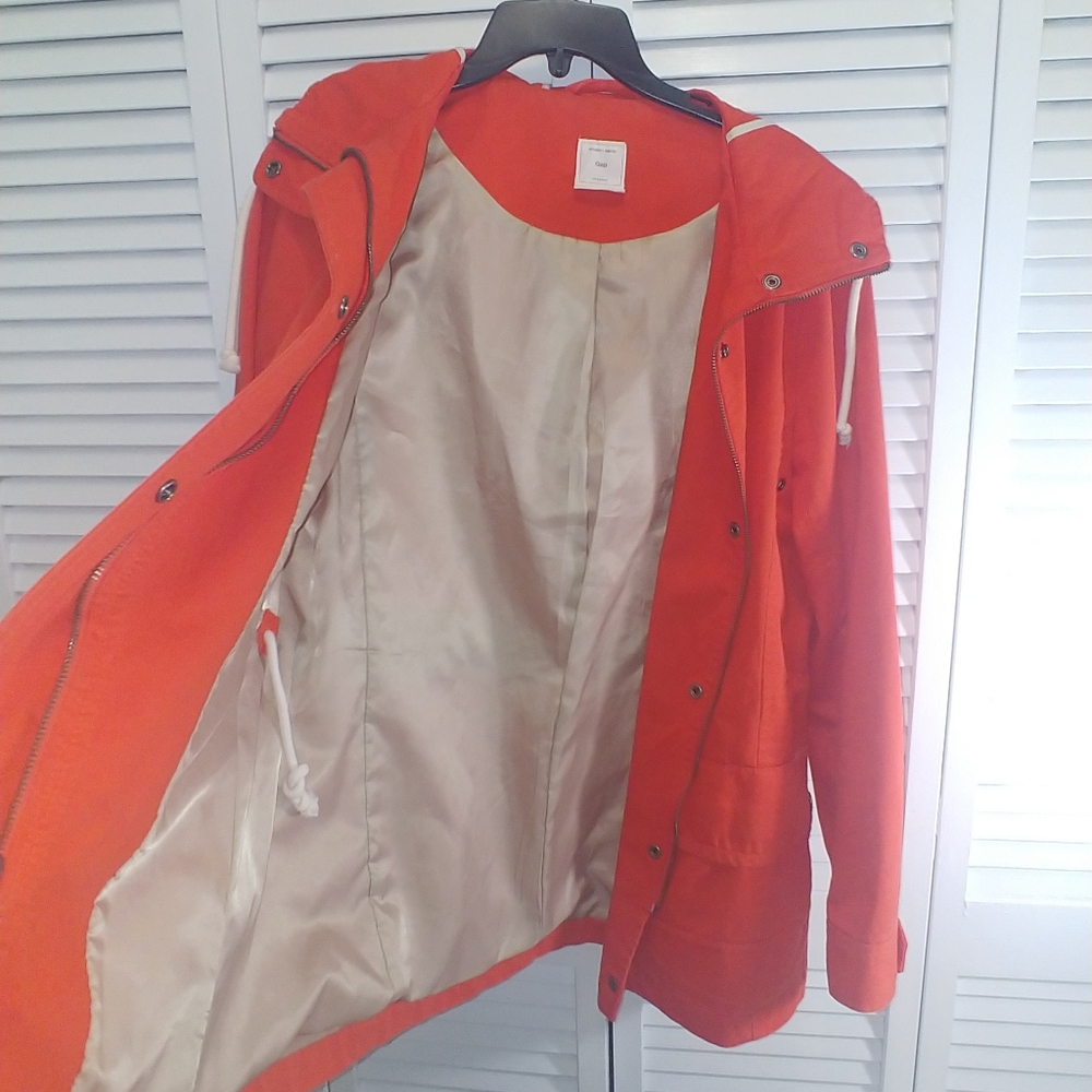 Gap 100% Cotton Jacket Polyester Lining - image 7